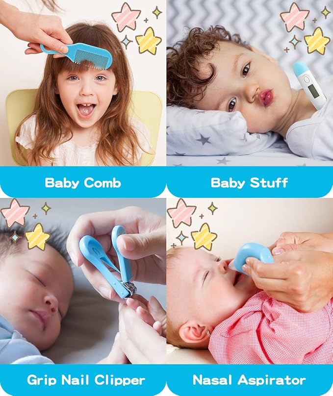 Baby Healthcare and Grooming Kit, Portable Baby Safety Care Set, Baby - Image 7