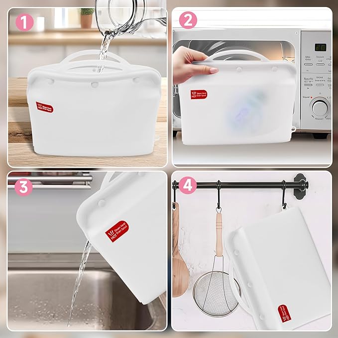 Silicone Microwave Steam Sterilizer Bag - Image 2