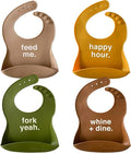 Denver James Silicone Feeding Bibs | Dishwasher Safe. Waterproof. Adjustable. by DenverJames