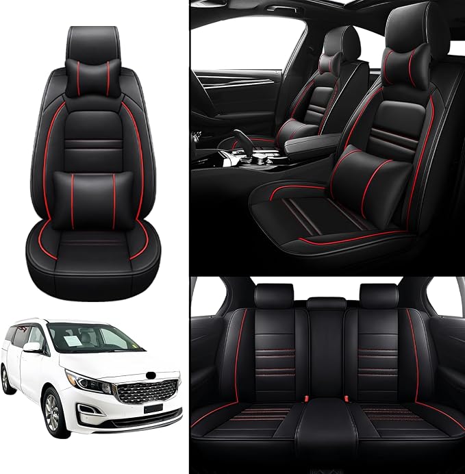 Car Seat Covers for kia Sedona 2003-2021 | 5-Seats Seat Covers, Waterproof Seat - Image 2