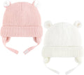 Duoyeree Cozy Baby Beanie with Earflaps and Fleece Lining by Duoyeree