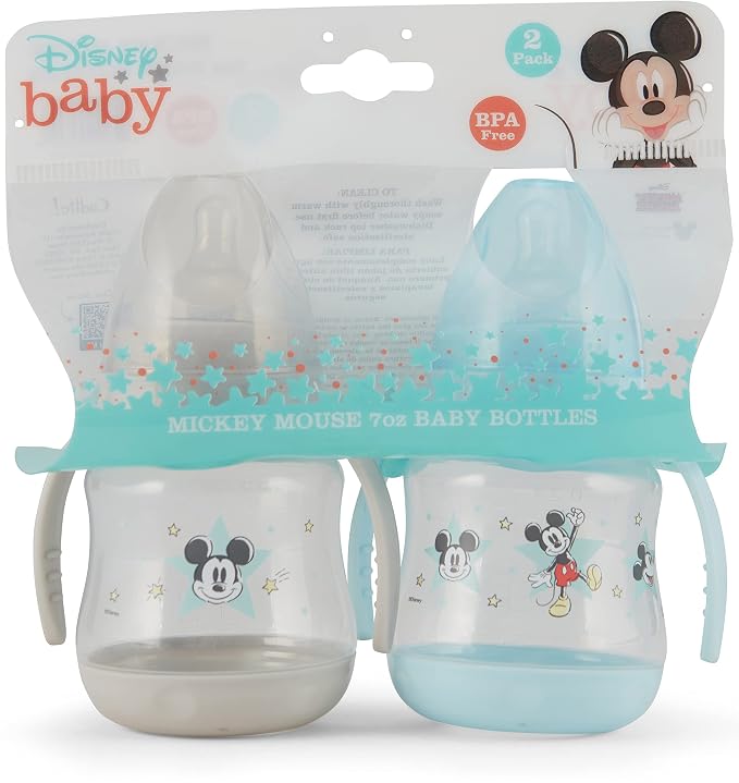 Disney 2 Pack 7 Ounce Baby Bottles - Image 2