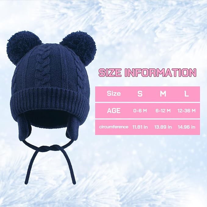 Duoyeree Toddler Winter Hat - Image 6
