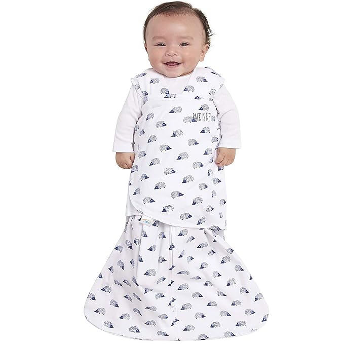 HALO 100% Cotton Sleepsack Swaddle, 3-Way Adjustable Wearable Blanket, TOG 1.5 - Image 4