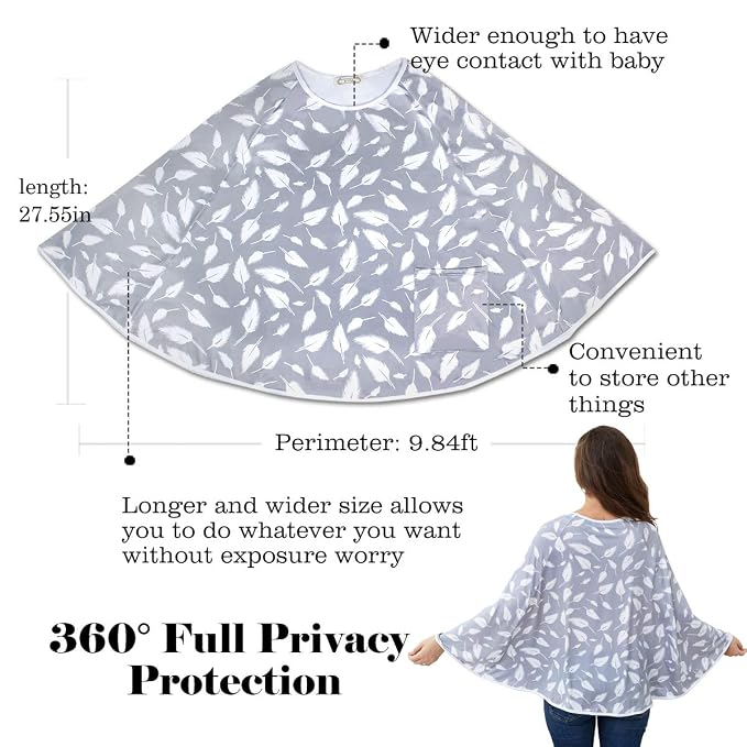 Baby Nursing Cover & Nursing Poncho - Image 2