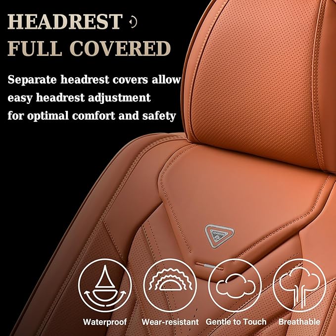 Coverado Seat Covers, Car Seat Covers Front Seats, Leather Seat Covers - Image 4