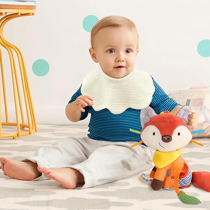 Baby Bibs Muslin Drool Teething Drooling Bibs - Image 4