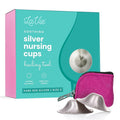LaVie™ Silver Nursing Cups for Breastfeeding, Soothing Protection for Nursing by LaVie