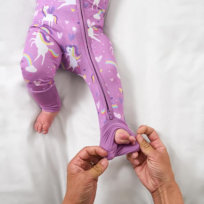 Little Sleepies Pajamas for Baby Boys & Girls, Viscose from Bamboo Baby Pajamas - Image 7
