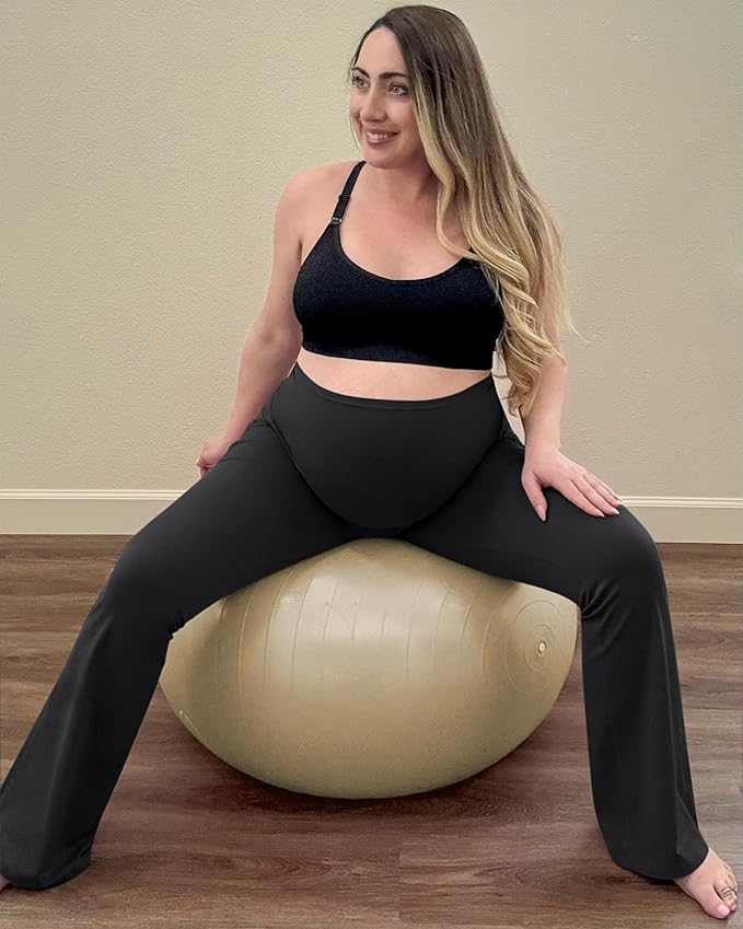 G4Free BareFeel Maternity Flare Leggings - Image 7