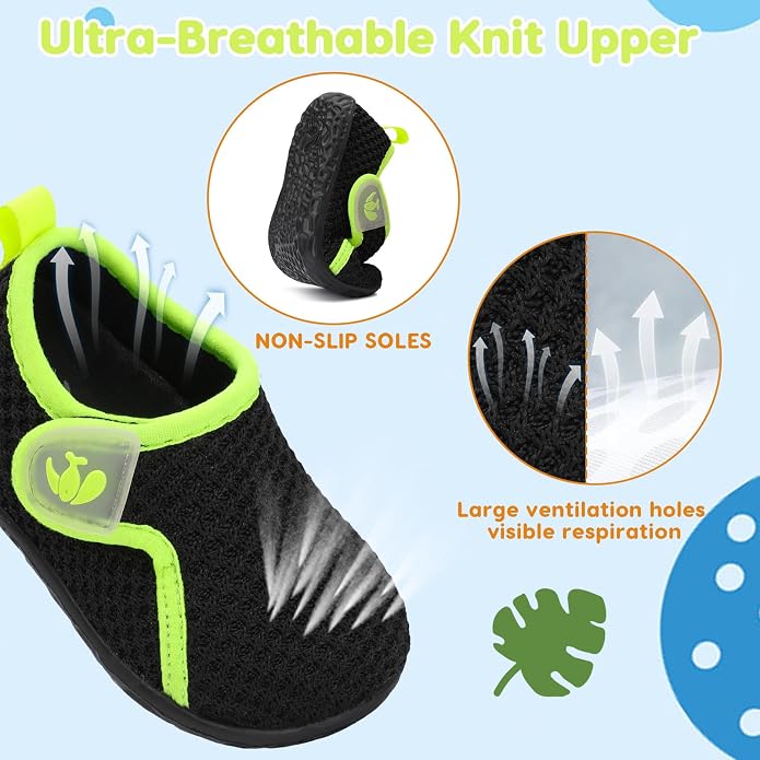 FEETCITY Baby Boys Girls First Walking Shoes Infant Sneakers Crib Shoes - Image 3