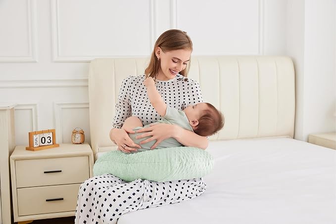 Nursing Pillow for Bottle and Breastfeeding, Ergonomic Comfort Nursing - Image 7