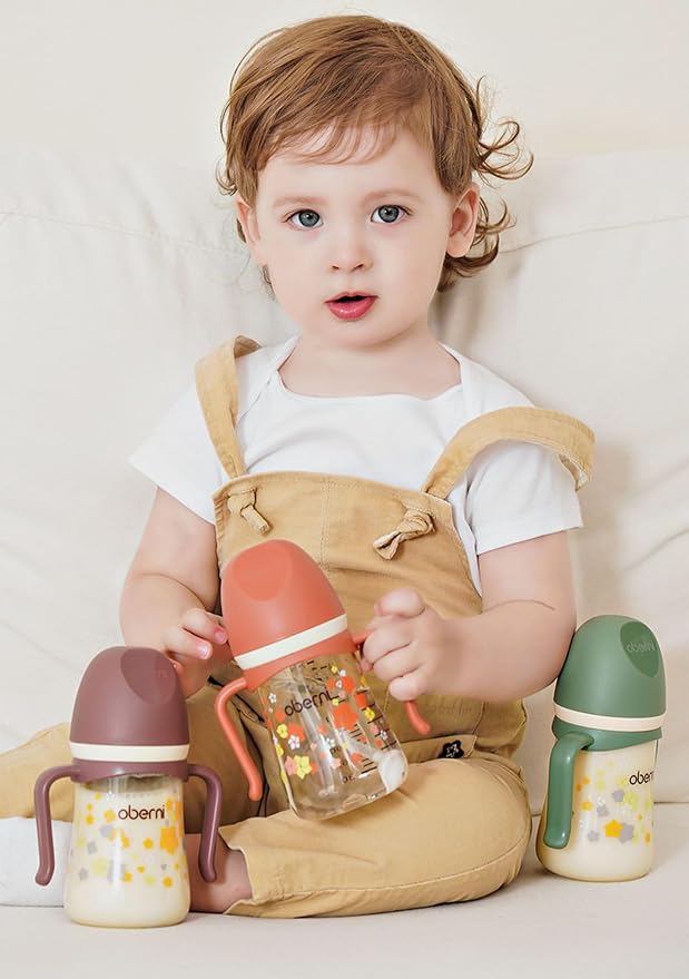 PPSU No Spill Sippy cups, Weighted Straw Toddler Water Bottle - Image 2