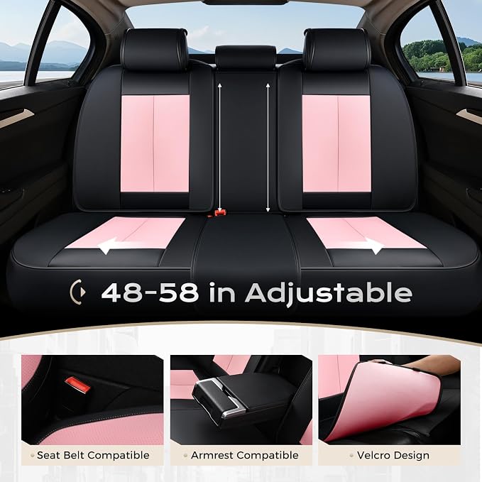 Coverado Car Seat Covers Full Set, Seat Covers - Image 4