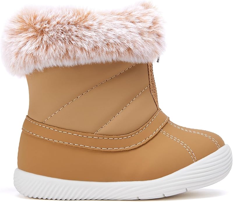 BMCiTYBM Baby Boy Girl Snow Boots Waterproof Winter Warm Booties Nonslip - Image 3