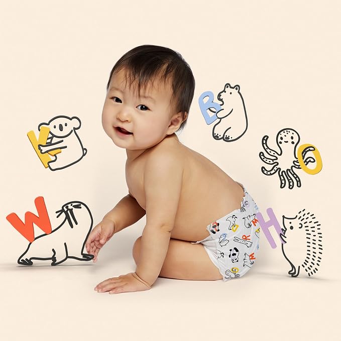 Hello Bello Premium Diapers Size 3, Capital Critters & Get in The Groove Designs - Image 4