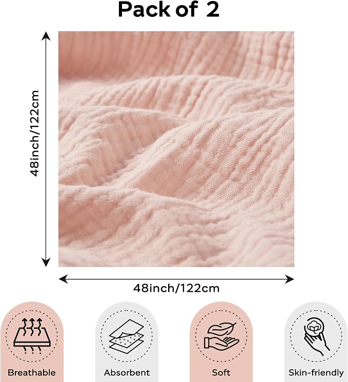 JELLYMONI Muslin Swaddle Blankets - Image 3