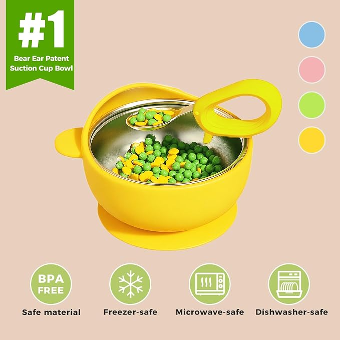 Stainless Steel Baby Bowls - Image 5