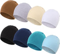 DRESHOW BQUBO 8 Pack Unisex Baby Beanie Hat Infant Toddler Kid Hats Baby Soft by DRESHOW
