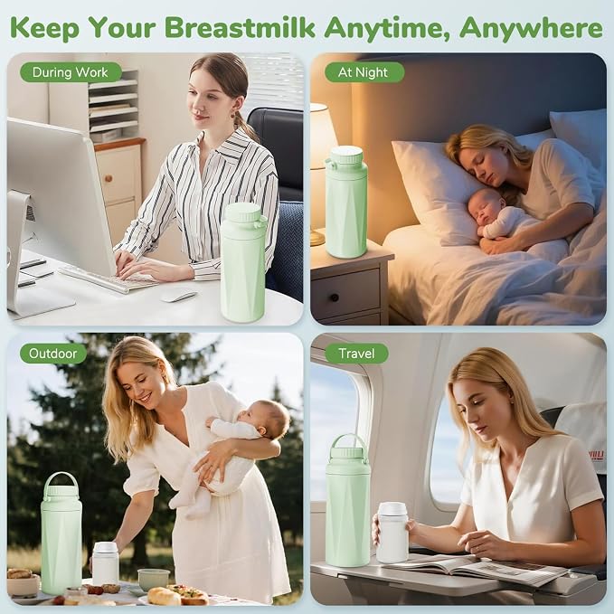 22oz Portable Breast Milk Cooler Bottle-Breastmilk Chiller - Image 7