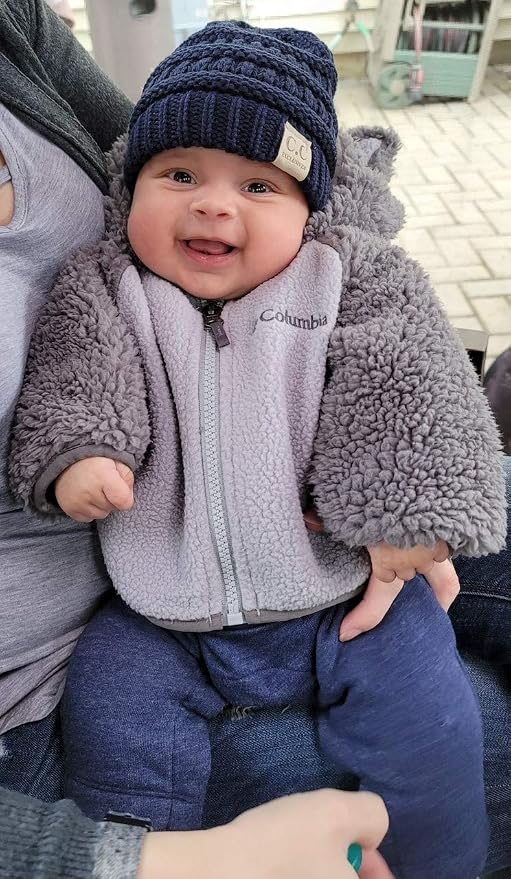 Funky Junque Baby Winter Hat – Cute Newborn Hats, Cozy Warm Infant Beanie - Image 5