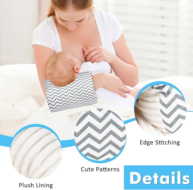 Nursing Arm Pillows for Breastfeeding, Baby Feeding Arm Pillow Portable and - Image 4