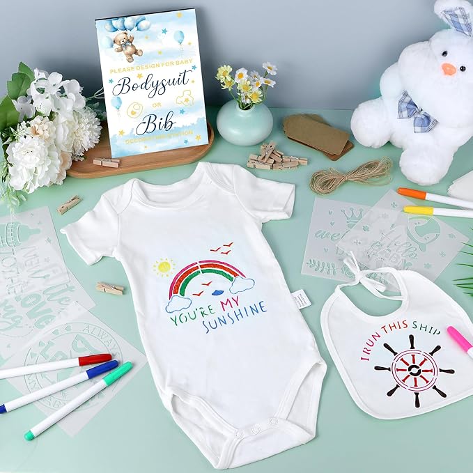 151 Pcs Baby Shower Game Decorations Kit - Image 2