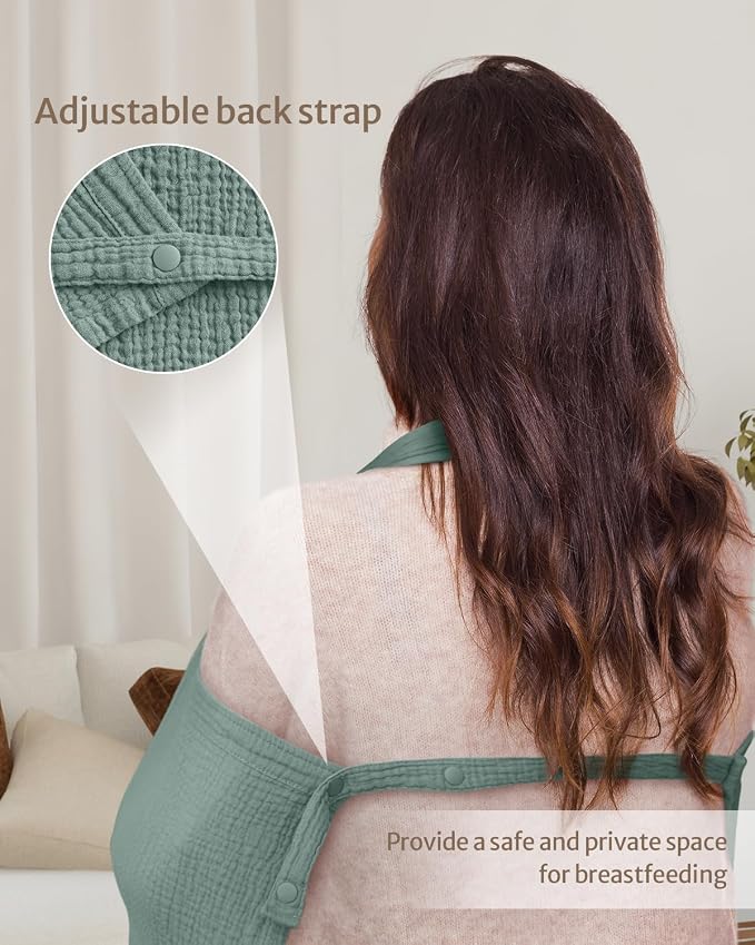 Blissful Diary Muslin Nursing Cover - Image 5