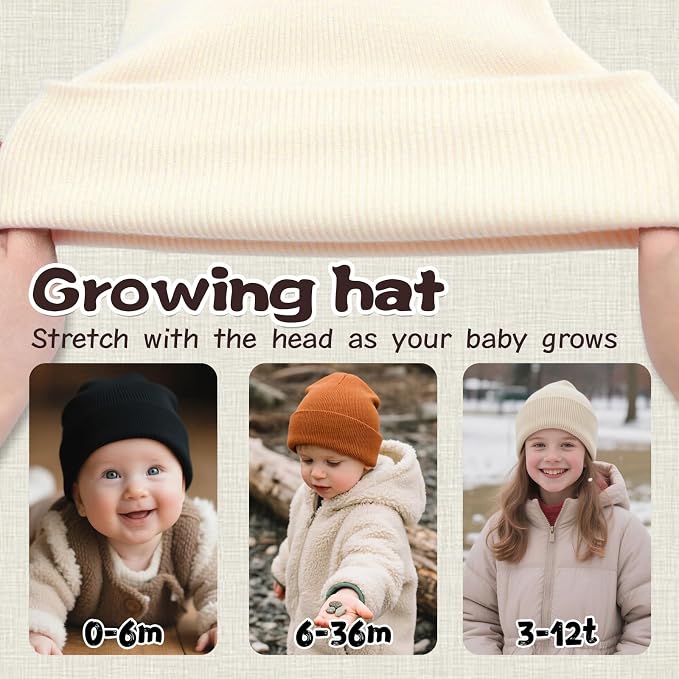 ZOORON Toddler Beanie Baby Beanies - Image 3