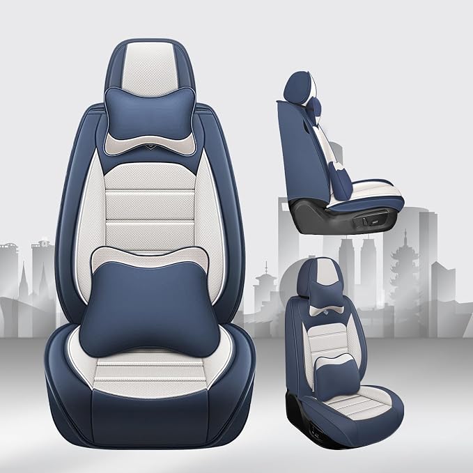 JOJ Car Seat Cover Fit for Toyota Highlander 2001-2025, 7 Seat Car Seat Cover - Image 3
