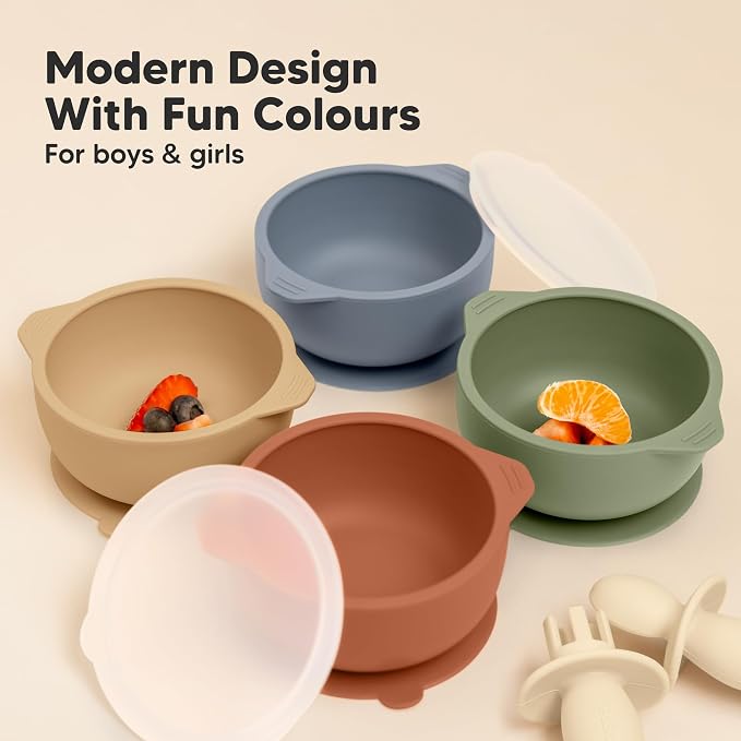 KeaBabies 2-Pack Baby Bowls - Image 9