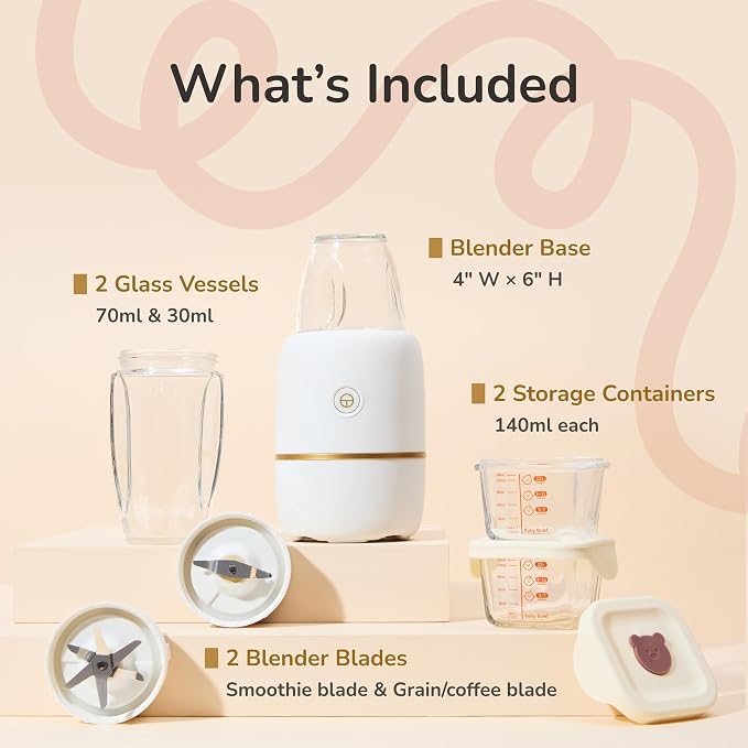 Bubble Blender, Baby Food Maker & Puree Blender - Image 6