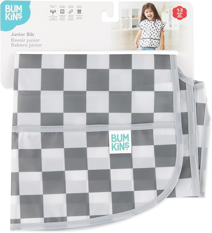 Bumkins Bibs - Toddler Bibs, Waterproof, Large - Image 6