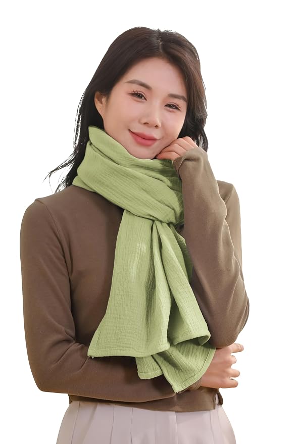 2-Pack Nursing Covers for Breastfeeding, 100% Organic Cotton Muslin - Image 8