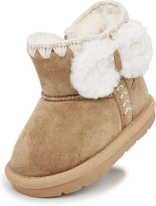 Baby Boots Winter Snow Booties Infant Boys Girls Outdoor Warm Shoes - Image 5