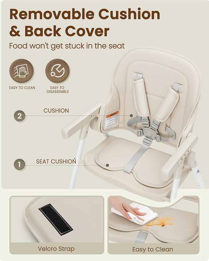 Foldable High Chair, High Chairs - Image 4