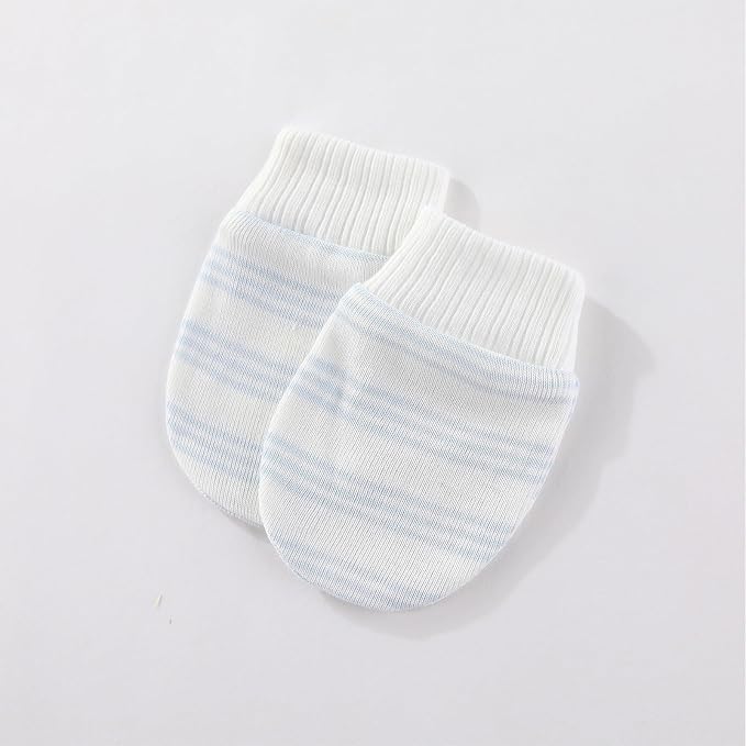 5 Pairs Baby Not Scratch Mittens 0-6 Months New Born Boy Girl Gloves Cute - Image 2