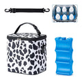 Breastmilk Cooler Bag with Ice Pack Fits 6 Baby Bottles Up to 9 Ounce, Baby by BABEYER