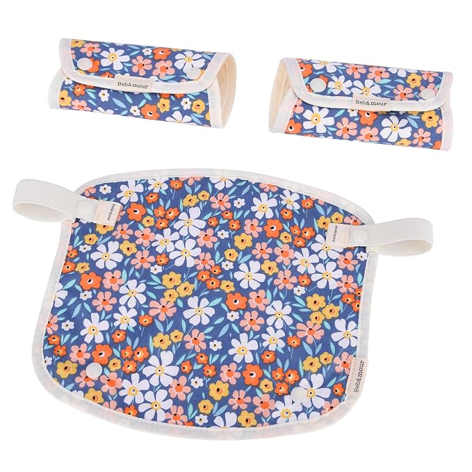 Bebamour Drool and Teething Reversible Cotton Pad by bebear