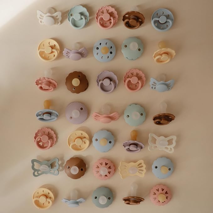 FRIGG Lucky Symmetrical SilkySoft Silicone Baby Pacifier | Made in Denmark | - Image 9