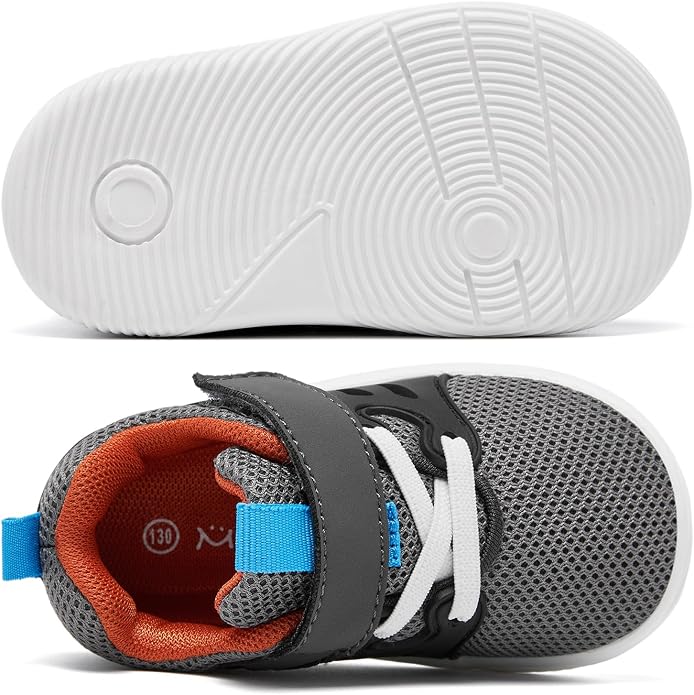 MORENDL Toddler Sneakers Baby Boys & Girls Barefoot Shoes Lightweight - Image 3