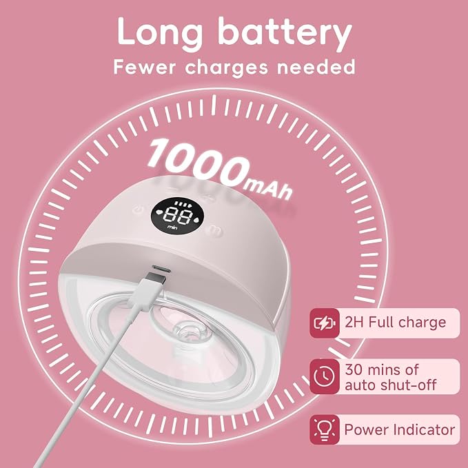 Breast Pump Hands Free, Wearable Breastfeeding Pump - Image 6