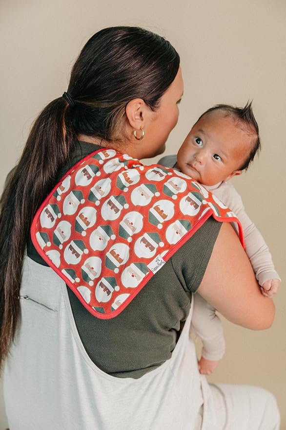 Copper Pearl Baby Burp Cloth Large 21''x10'' Size Premium Absorbent Triple - Image 4