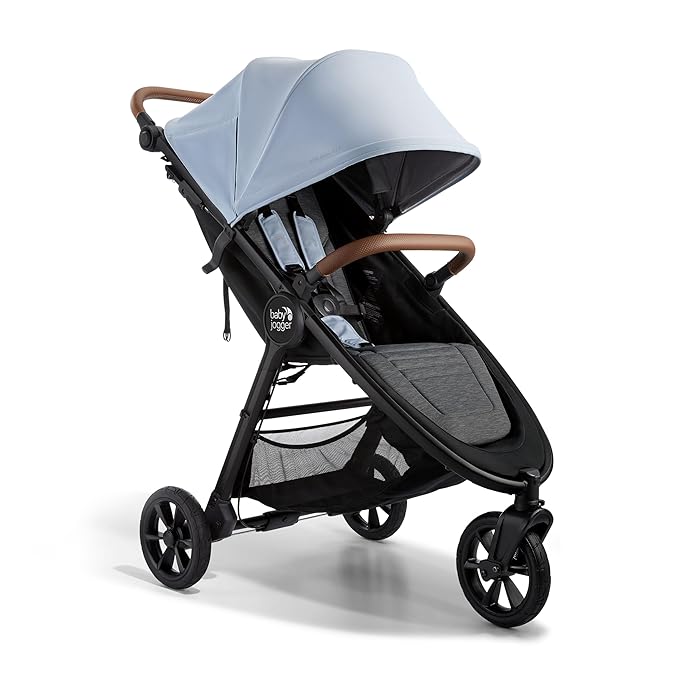 Baby Jogger City Mini GT2 Single Stroller Eco-Friendly Series Slate Fog by BabyJogger