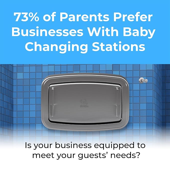 Koala Kare Baby Changing Station Horizontal Surface-Mounted, Model KB310-SSWM - Image 2