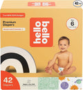 Hello Bello Premium Diapers Size 6, Celestial Cuties & Daring Doodlers Designs by HelloBello