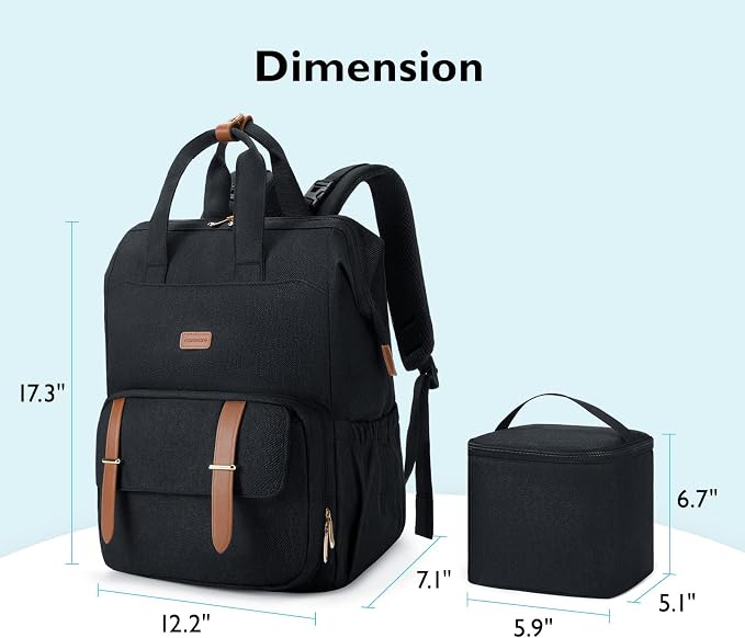 mommore Breast Pump Bag Backpack - Image 7