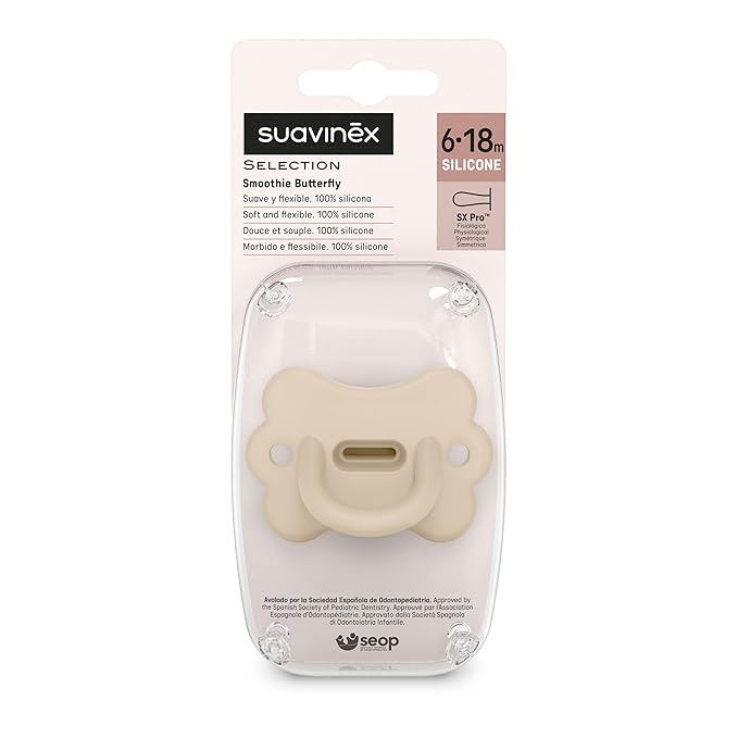 Color Essence SX PRO Silicone Butterfly Baby Pacifier 1Pk, Made - Image 5