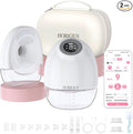 Wearable Breast Pump with APP Control, 3 Modes and 9 Levels Wireless by HORIGEN