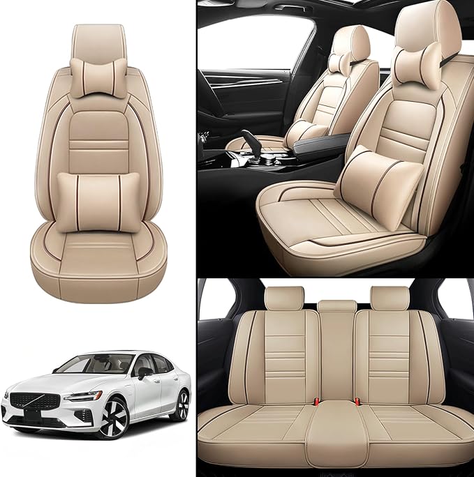 Car Seat Covers for Volvo Car s60 2001-2025 | 5-Seats Seat Covers, Waterproof - Image 2